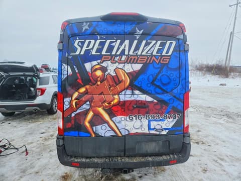 2023 Ford Transit, VIN 1FTBW2C84PKA39239. Фото 6 з 6 з аукціону Copart. Каталог авто зі США OpenDataCar.