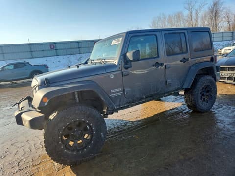 2017 Jeep Wrangler Unlimited, VIN 1C4BJWDG1HL635609. Фото 1 из 6 с аукциона Copart. Каталог авто из США OpenDataCar.