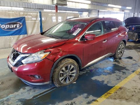 2017 Nissan Murano, VIN 5N1AZ2MG4HN112243. Фото 1 з 6 з аукціону Copart. Каталог авто зі США OpenDataCar.