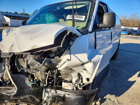 2022 Chevrolet Express 3500, VIN 1GCZGHF75N1237543. Фото 1 з 6 з аукціону Copart. Каталог авто зі США OpenDataCar.