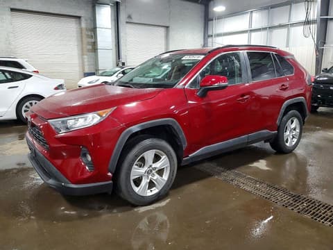 2020 Toyota RAV4, VIN 2T3P1RFV5LW122324. Фото 1 з 6 з аукціону Copart. Каталог авто зі США OpenDataCar.
