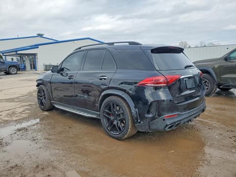 2021 Mercedes-benz GLE-Class, VIN 4JGFB8KB8MA279100. Фото 2 из 6 с аукциона Copart. Каталог авто из США OpenDataCar.