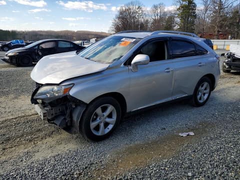 2010 Lexus RX 350, VIN JTJBK1BA2A2400272. Фото 1 з 6 з аукціону Copart. Каталог авто зі США OpenDataCar.