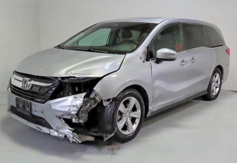 2020 Honda Odyssey, VIN 5FNRL6H76LB007110. Фото 2 из 6 с аукциона Copart. Каталог авто из США OpenDataCar.