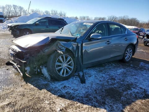 2016 Infiniti Q50, VIN JN1EV7AR8GM340032. Фото 1 з 6 з аукціону Copart. Каталог авто зі США OpenDataCar.