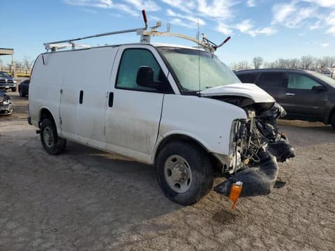 2012 Chevrolet Express 2500, VIN 1GCWGFCA2C1166287. Фото 4 з 6 з аукціону Copart. Каталог авто зі США OpenDataCar.