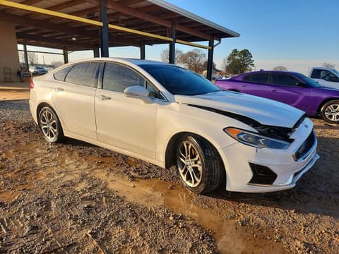 2019 Ford Fusion, VIN 3FA6P0CD9KR141310. Фото 4 з 6 з аукціону Copart. Каталог авто зі США OpenDataCar.