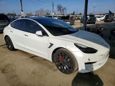2021 Tesla Model 3, VIN 5YJ3E1EC8MF073986. Фото 4 з 6 з аукціону Copart. Каталог авто зі США OpenDataCar.
