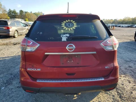 2016 Nissan Rogue, VIN 5N1AT2MTXGC733639. Фото 6 з 6 з аукціону Copart. Каталог авто зі США OpenDataCar.