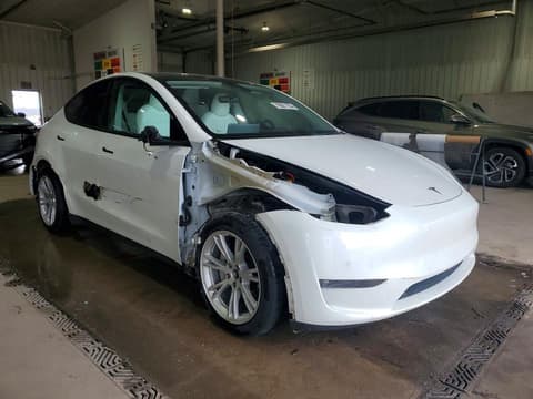 2021 Tesla Model Y, VIN 5YJYGAEE8MF301812. Фото 4 з 6 з аукціону Copart. Каталог авто зі США OpenDataCar.