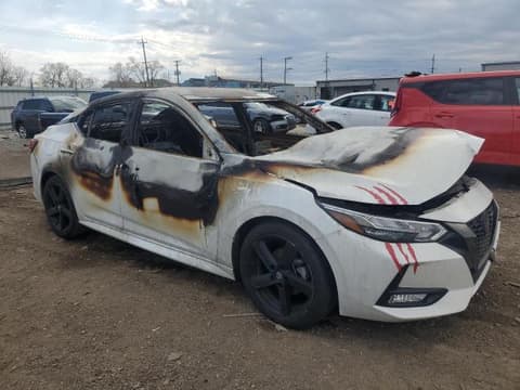 2023 Nissan Sentra, VIN 3N1AB8DV0PY231194. Zdjęcie 4 z 6 z aukcji Copart. Katalog aut z USA OpenDataCar.