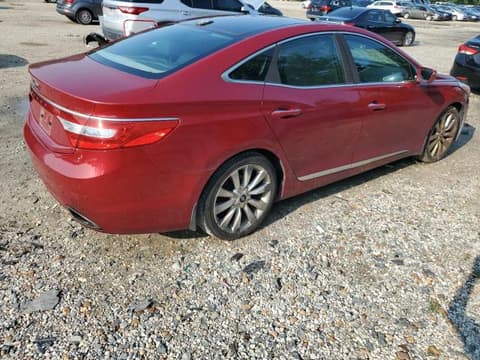 2012 Hyundai Azera, VIN KMHFH4JG1CA178242. Фото 3 з 6 з аукціону Copart. Каталог авто зі США OpenDataCar.