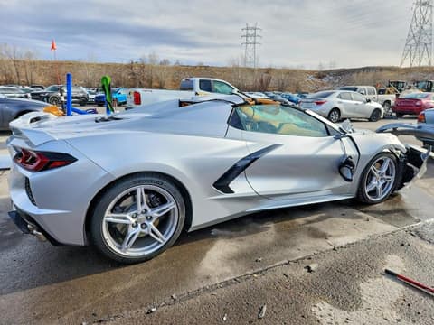 2020 Chevrolet Corvette Stingray, VIN 1G1Y83D44L5112178. Фото 3 з 6 з аукціону Copart. Каталог авто зі США OpenDataCar.