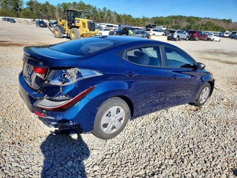 2016 Hyundai Elantra, VIN 5NPDH4AE6GH684979. Фото 3 з 6 з аукціону Copart. Каталог авто зі США OpenDataCar.