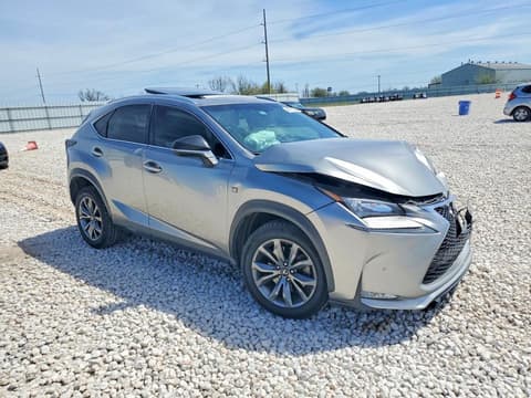 2017 Lexus NX 200t, VIN JTJYARBZXH2078170. Photo 4 of 6 from Copart auction. OpenDataCar US salvage catalog.