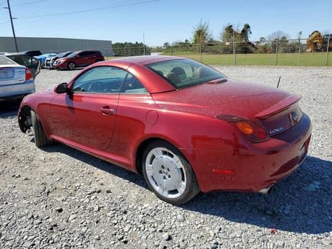 2003 Lexus SC, VIN JTHFN48YX30049027. Фото 2 из 6 с аукциона Copart. Каталог авто из США OpenDataCar.