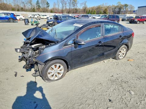 2014 Kia Rio, VIN KNADN4A31E6407331. Photo 1 of 6 from Copart auction. OpenDataCar US salvage catalog.