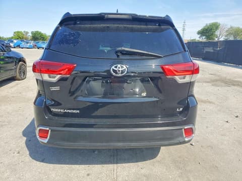 2019 Toyota Highlander, VIN 5TDZZRFH5KS341232. Фото 6 з 6 з аукціону Copart. Каталог авто зі США OpenDataCar.