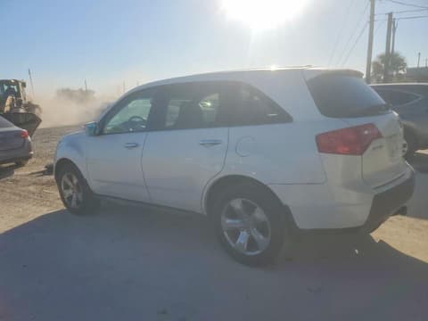 2009 Acura MDX, VIN 2HNYD28709H526863. Фото 2 з 6 з аукціону Copart. Каталог авто зі США OpenDataCar.
