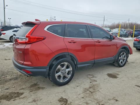 2017 Honda CR-V, VIN 2HKRW2H82HH671356. Фото 3 з 6 з аукціону Copart. Каталог авто зі США OpenDataCar.