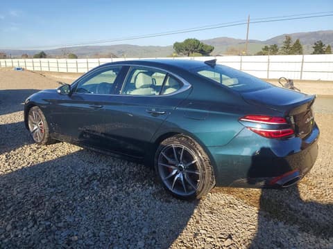 2025 Genesis G70, VIN KMTG34SC3SU157054. Фото 2 з 6 з аукціону Copart. Каталог авто зі США OpenDataCar.