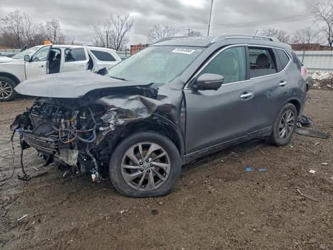 2016 Nissan Rogue, VIN 5N1AT2MT0GC742186. Фото 1 з 6 з аукціону Copart. Каталог авто зі США OpenDataCar.