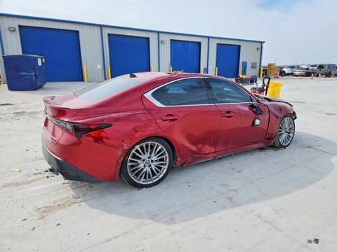 2022 Lexus IS 300, VIN JTHDA1D20N5118378. Photo 3 of 6 from Copart auction. OpenDataCar US salvage catalog.