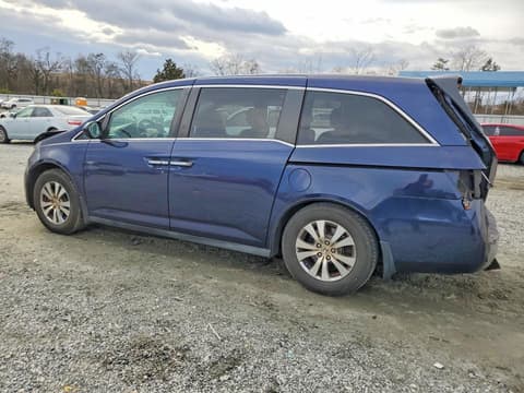 2014 Honda Odyssey, VIN 5FNRL5H43EB124842. Фото 2 з 6 з аукціону Copart. Каталог авто зі США OpenDataCar.