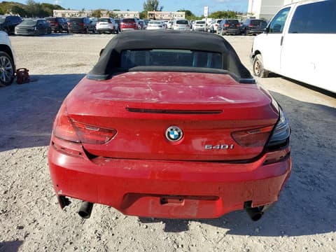 2014 Bmw 6 Series, VIN WBALW7C5XEDX58792. Фото 6 из 6 с аукциона Copart. Каталог авто из США OpenDataCar.