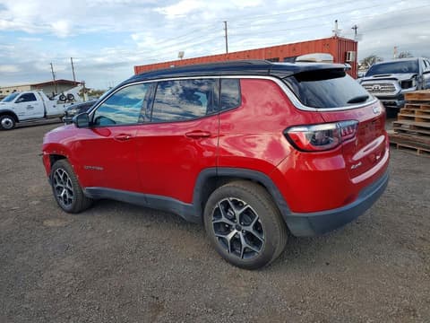 2025 Jeep Compass, VIN 3C4NJDCN7ST510465. Фото 2 из 6 с аукциона Copart. Каталог авто из США OpenDataCar.