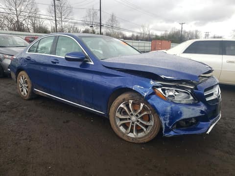 2017 Mercedes-benz C-Class, VIN 55SWF4KB2HU202137. Фото 4 з 6 з аукціону Copart. Каталог авто зі США OpenDataCar.