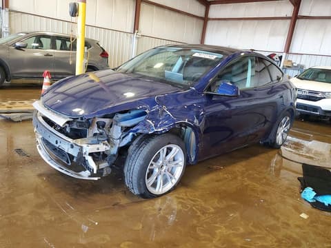 2024 Tesla Model Y, VIN 7SAYGDED4RF055778. Фото 1 з 6 з аукціону Copart. Каталог авто зі США OpenDataCar.