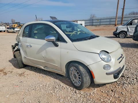 2013 Fiat 500, VIN 3C3CFFCR3DT513782. Фото 4 з 6 з аукціону Copart. Каталог авто зі США OpenDataCar.