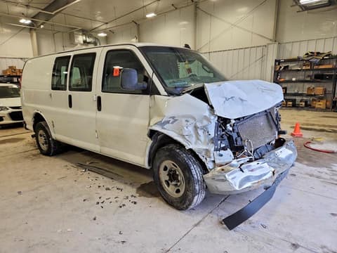 2021 Chevrolet Express 2500, VIN 1GCWGAF78M1306461. Фото 4 з 6 з аукціону Copart. Каталог авто зі США OpenDataCar.