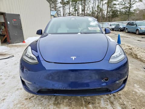 2022 Tesla Model Y, VIN 7SAYGDEEXNF430558. Фото 5 з 6 з аукціону Copart. Каталог авто зі США OpenDataCar.
