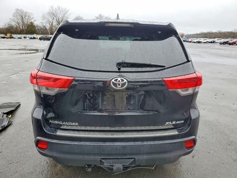 2019 Toyota Highlander, VIN 5TDJZRFH3KS590805. Фото 6 из 6 с аукциона Copart. Каталог авто из США OpenDataCar.