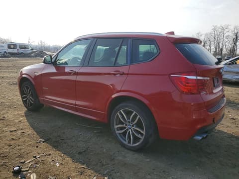 2015 Bmw X3, VIN 5UXWX9C52F0D51472. Фото 2 из 6 с аукциона Copart. Каталог авто из США OpenDataCar.