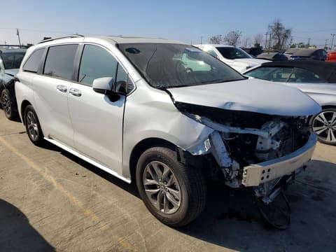 2025 Toyota Sienna, VIN 5TDYRKEC7SS285481. Фото 4 з 6 з аукціону Copart. Каталог авто зі США OpenDataCar.