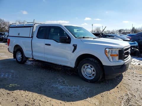 2021 Ford F-150, VIN 1FTEX1C53MKE56129. Фото 4 з 6 з аукціону Copart. Каталог авто зі США OpenDataCar.