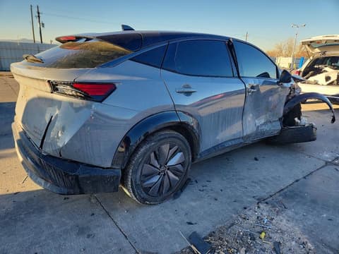 2024 Nissan Ariya, VIN JN1DF0BB8RM741150. Фото 3 з 6 з аукціону Copart. Каталог авто зі США OpenDataCar.