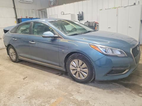 2016 Hyundai Sonata Hybrid, VIN KMHE24L14GA036981. Фото 4 з 6 з аукціону Copart. Каталог авто зі США OpenDataCar.