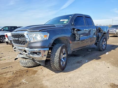 2024 Ram 1500, VIN 1C6RREBG2RN209896. Фото 1 з 6 з аукціону Copart. Каталог авто зі США OpenDataCar.