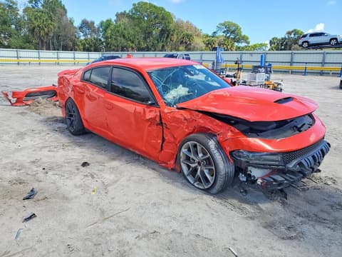 2020 Dodge Charger, VIN 2C3CDXHG0LH153624. Фото 4 з 6 з аукціону Copart. Каталог авто зі США OpenDataCar.