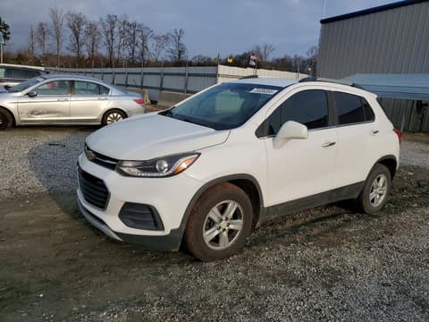 2017 Chevrolet Trax, VIN 3GNCJLSB2HL278124. Фото 1 з 6 з аукціону Copart. Каталог авто зі США OpenDataCar.