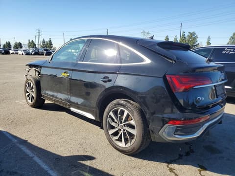 2022 Audi Q5 Sportback, VIN WA14AAFYXN2047883. Фото 2 з 6 з аукціону Copart. Каталог авто зі США OpenDataCar.