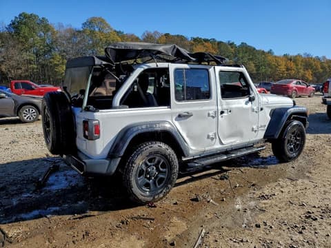 2020 Jeep Wrangler Unlimited, VIN 1C4HJXDN1LW230758. Фото 3 з 6 з аукціону Copart. Каталог авто зі США OpenDataCar.