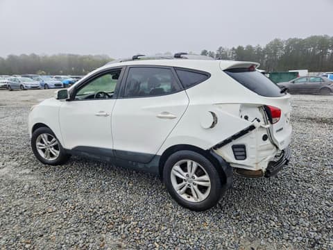 2012 Hyundai Tucson, VIN KM8JUCAC5CU544313. Photo 2 of 6 from Copart auction. OpenDataCar US salvage catalog.