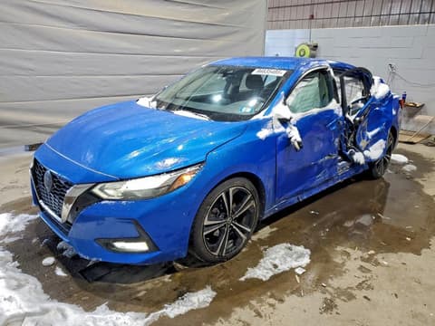 2021 Nissan Sentra, VIN 3N1AB8DV7MY215909. Фото 1 з 6 з аукціону Copart. Каталог авто зі США OpenDataCar.