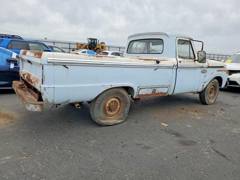 1966 Ford F-150, VIN F25YR792561. Фото 3 из 6 с аукциона Copart. Каталог авто из США OpenDataCar.