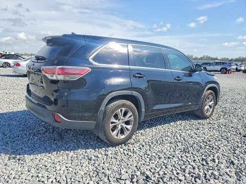 2015 Toyota Highlander, VIN 5TDZKRFH2FS103493. Фото 3 з 6 з аукціону Copart. Каталог авто зі США OpenDataCar.